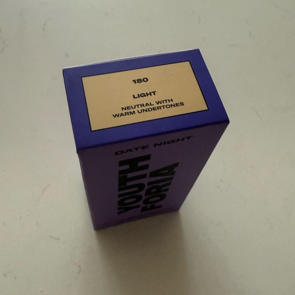 Youthforia Date Night Skin Tint Serum Foundation - 180 Light Neutral/Warm - NWB - Picture 6 of 9